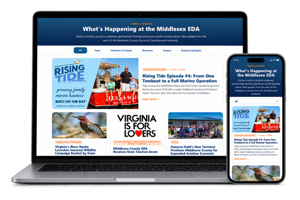 Middlesex EDA launches new website